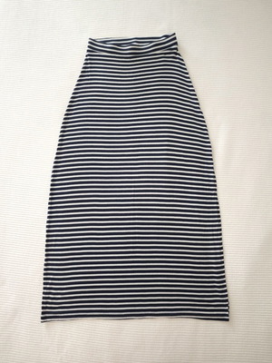 Maxi skirt Pull & Bear like new, cotton fabric, side slit, size S
