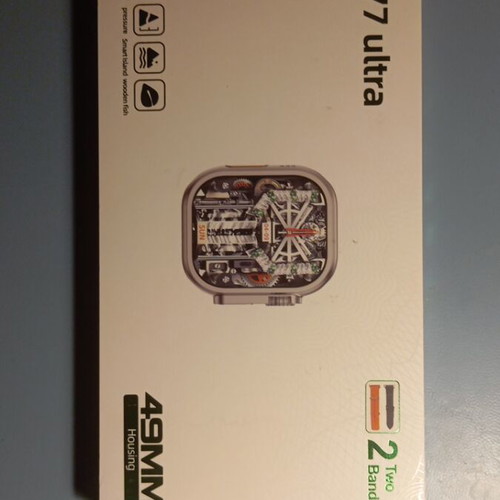 Z77 Ultra smart watch, 49mm housing, two bands