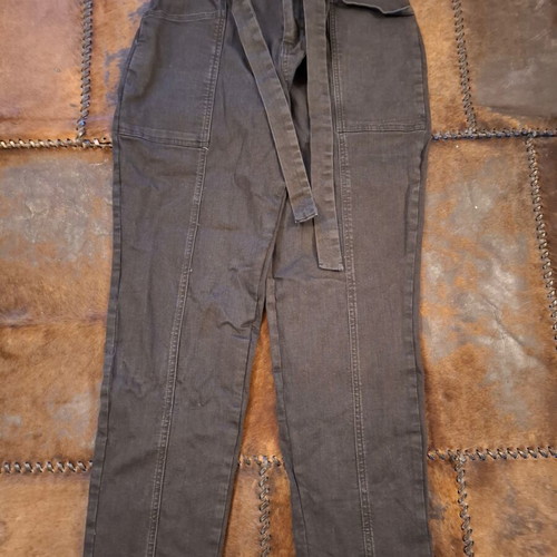 Top Secret 36 jeans moms fit / buggy high-waisted with belt