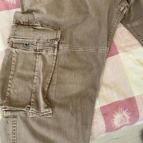 Superdry Core Cargo Pant tan khaki, size 36/34, like new