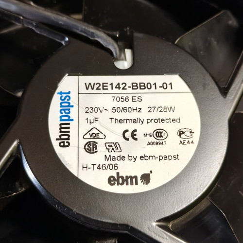 Axial Fan ebm-papst W2E142-BB01-01 like new, 230Vac