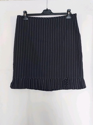 Loft designer cotton skirt with lining and pleats like new