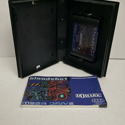 Bloodshot Sega Mega Drive PAL game CIB