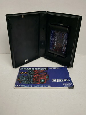 Bloodshot Sega Mega Drive PAL game CIB