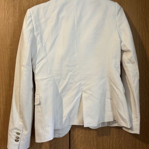 Zara white summer jacket size M used
