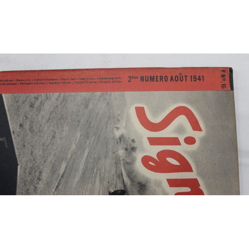 German Army magazine Signal 1941 used, issue 16