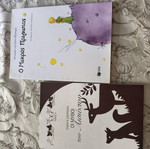 Literary books for children and adults, new, set of 2