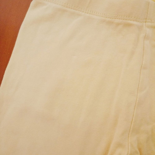 Lupilu children's leggings like new with girly ruffle detail