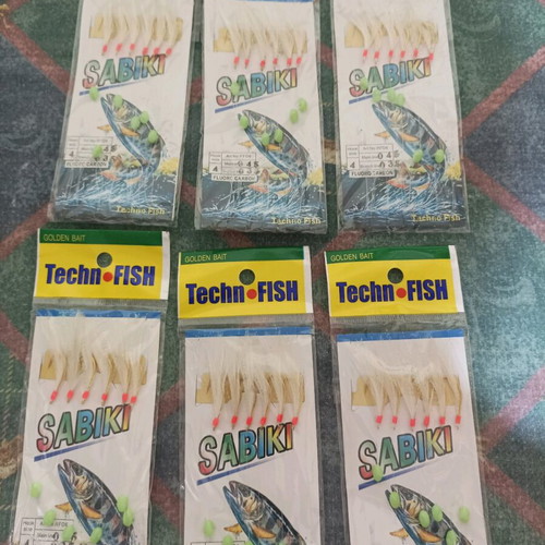 Fishing rig new, all six together