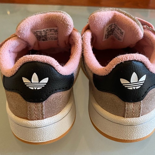 Adidas Ortholite kids shoes like new, suede with leather details