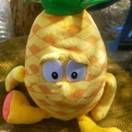 Toy used, yellow and soft
