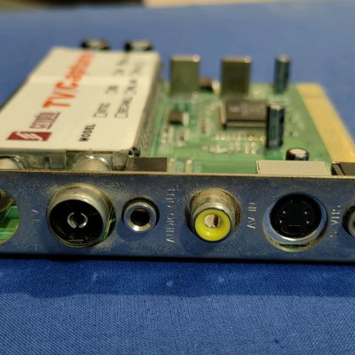 Crypto AL3640 CV video card used, PCI with drivers