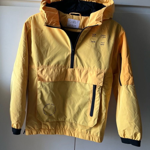 Zara jacket for boy yellow new, size 140 cm