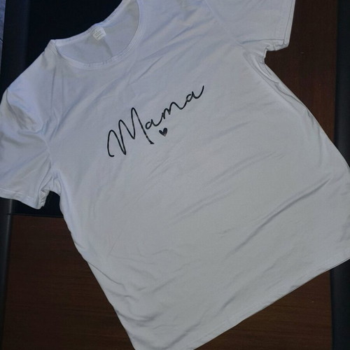 Mama t-shirt white size L like new