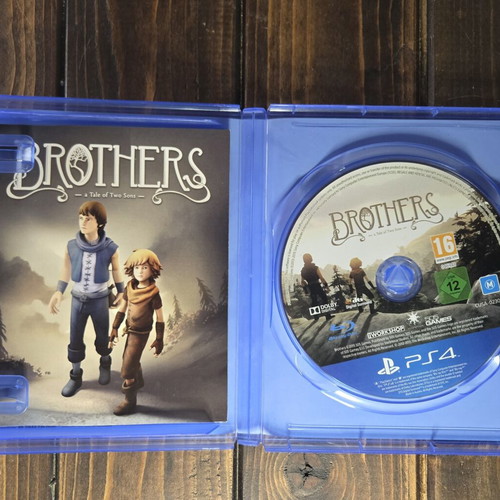 Brothers A Tale of Two Sons PS4 game, like new, rare collectible