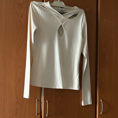 Urban Classics long-sleeve blouse beige size M new