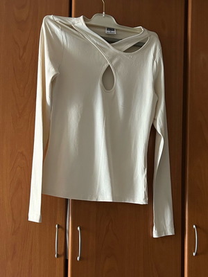 Urban Classics long-sleeve blouse beige size M new