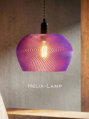Helix pendant lamp new with modern design