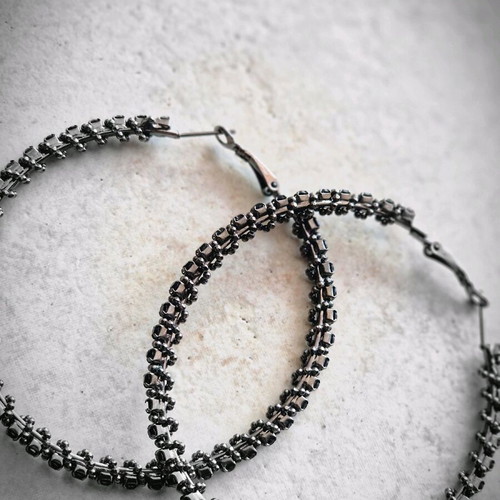 Hoop earrings like new