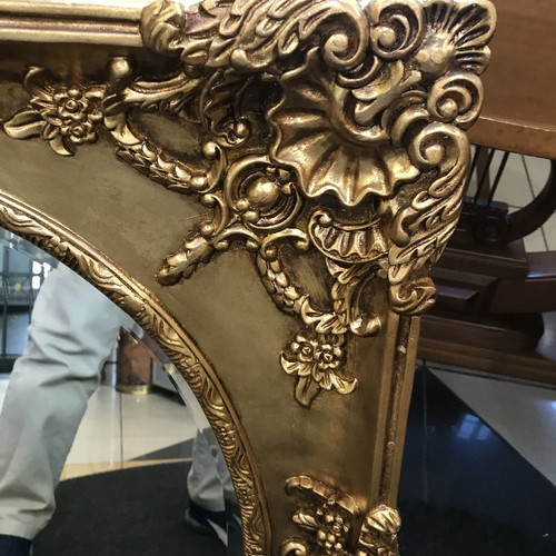 Carved handmade mirror new 80x68cm unique