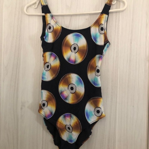 H&M x Moschino bodysuit new, black, size S