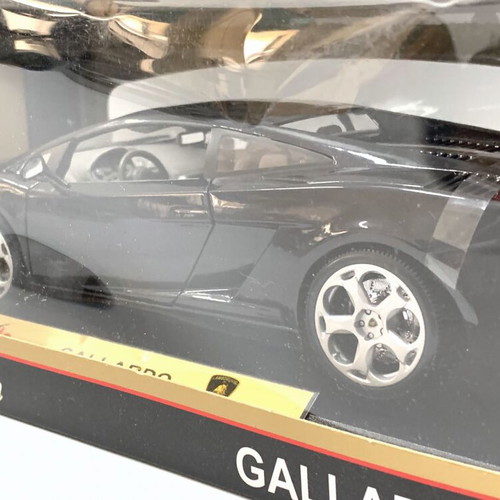 Diecast Car Maisto Lamborghini Gallardo Black 1:18 scale new