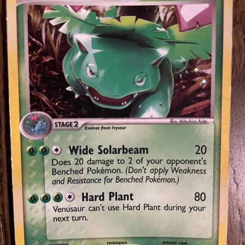 Pokemon Card Venusaur PoP Series 2 Holo used card