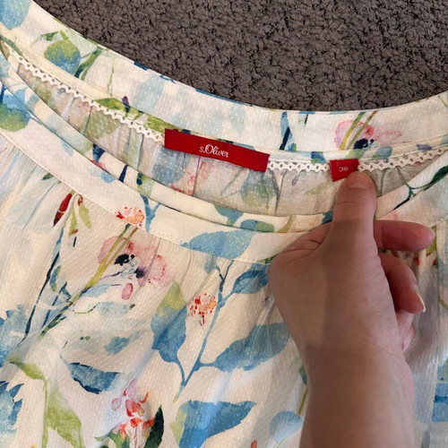 S.Oliver blouse like new, very airy, size S