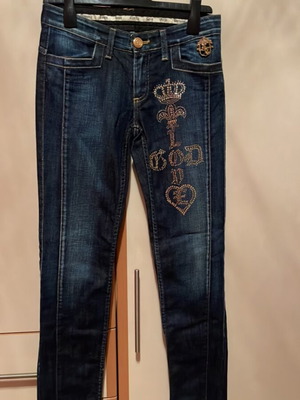 Faith Jean collectible unworn blue jeans size 27