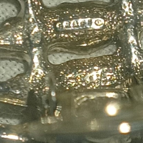 Clip-on earrings silver, like new, vintage collectible
