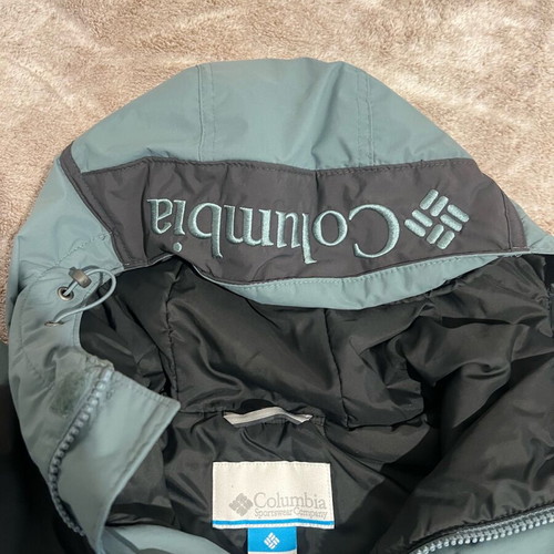Columbia men jacket turquoise like new