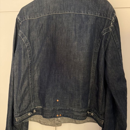 Diesel men's denim jacket, size large, slim fit