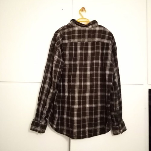 Checked winter shirt United Colors of Benetton like new, cotton, size L