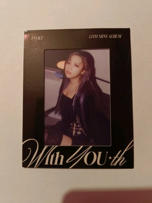 Jeongyeon polaroid with youth