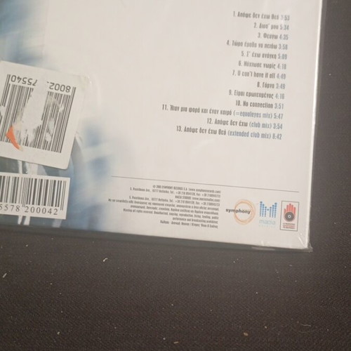 Christos Chatzinasios Apopse Den Echo Theo CD like new
