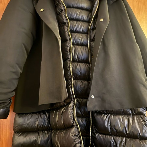 Emma Marella black puffer jacket like new, size XL