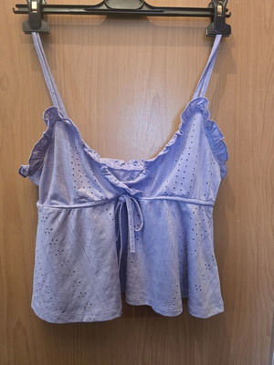 Shein Lilac Top Medium like new with adjustable straps