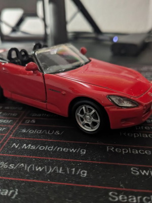 Welly Honda S2000 1:36 Red die-cast model like new