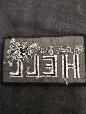 Iron-on patch Aloha from Hell new