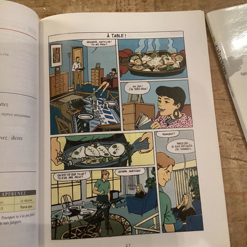 Mosaique 1 methode de francais new French language book