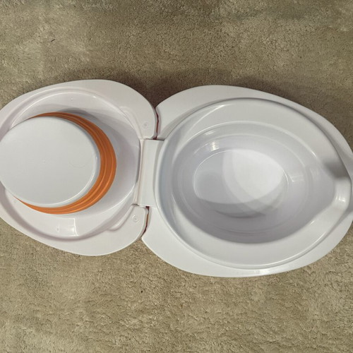 My Carry Potty Portable Yo-Yo Clownfish with Lid like new, orange