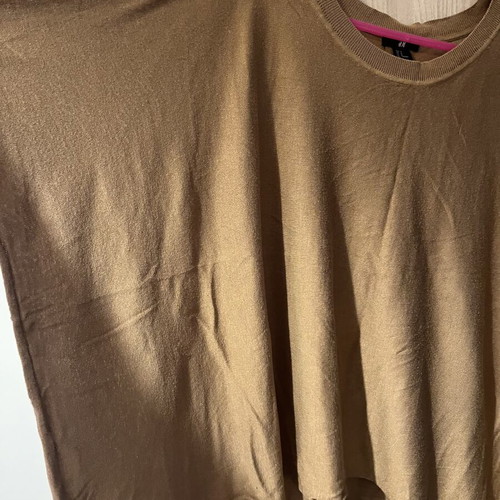 H&M blouse like new, brown, size M