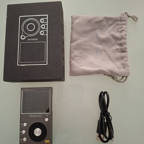 Dodocool DA106 mp3 player used, 8GB, Hi-Res audio