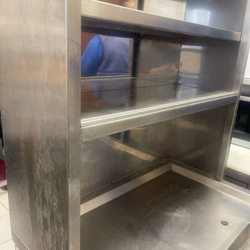Professional inox glass holder used with space for cooler