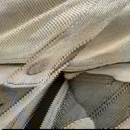 Lee Jeans vintage ανδρικό παντελόνι καφέ-γκρι, σαν καινούργιο