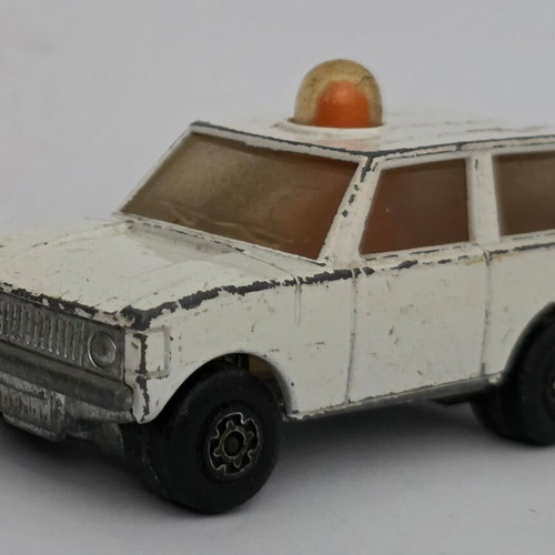 1975 Matchbox Lesney #20 Rolamatics Police SUV Land Rover