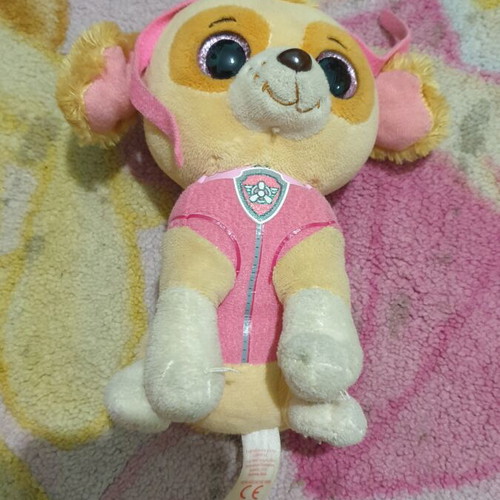 Skye Paw Patrol Ty Beanie Boos plush toy like new, 15 cm