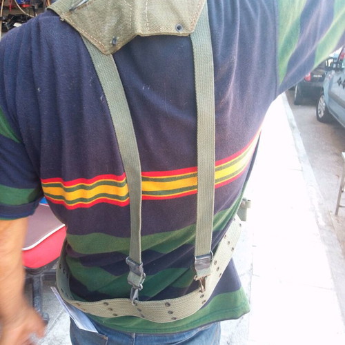 Military paratrooper belt used in excellent condition