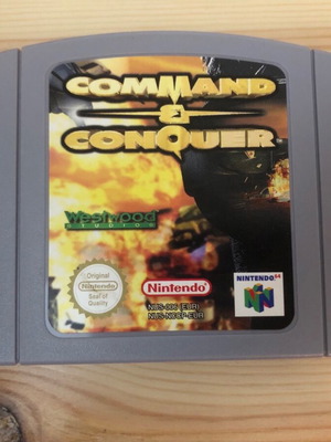 Nintendo 64 Command and Conquer μεταχειρισμένο PAL