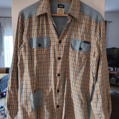 Dolce & Gabbana Vintage Shirt Size L Made in Italy Y2K